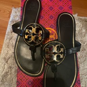 Tory Burch Metal Miller Sandals